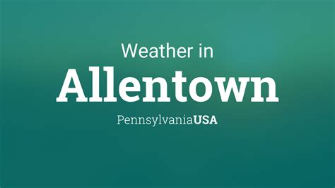 allentown weather|what's the weather tomorrow allentown.